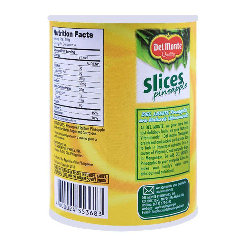 Delmonte Pineapple Slices 560g - Image 2