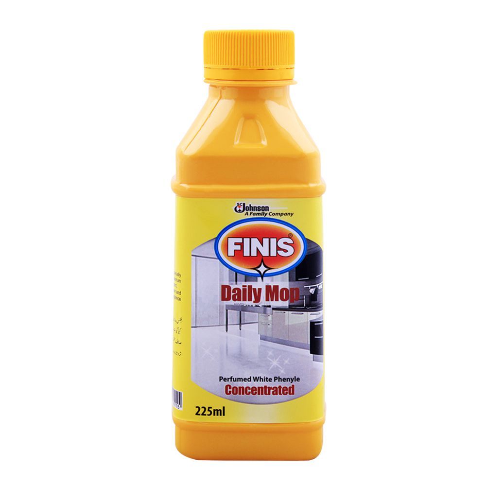 Finis Daily Mop, Perfumed White Phenyle, Concentrated, 225ml - Main Image