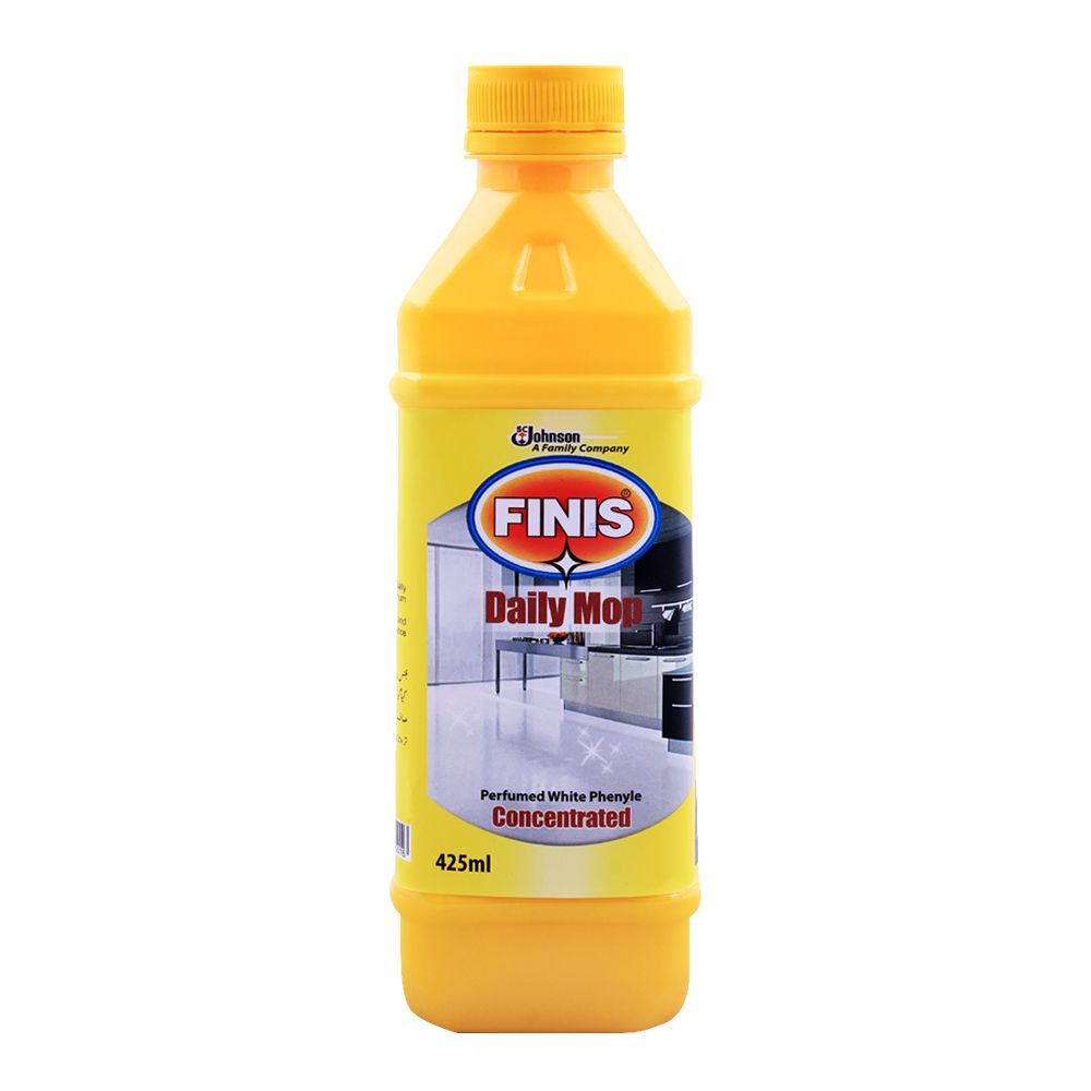 Finis Daily Mop, Perfumed White Phenyle, Concentrated, 425ml - Main Image