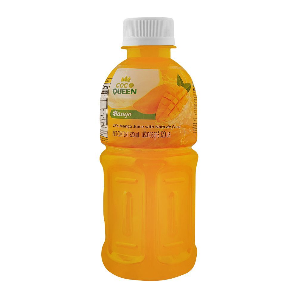 Coco Queen Nata De Coco Mango Juice, 320ml - Main Image