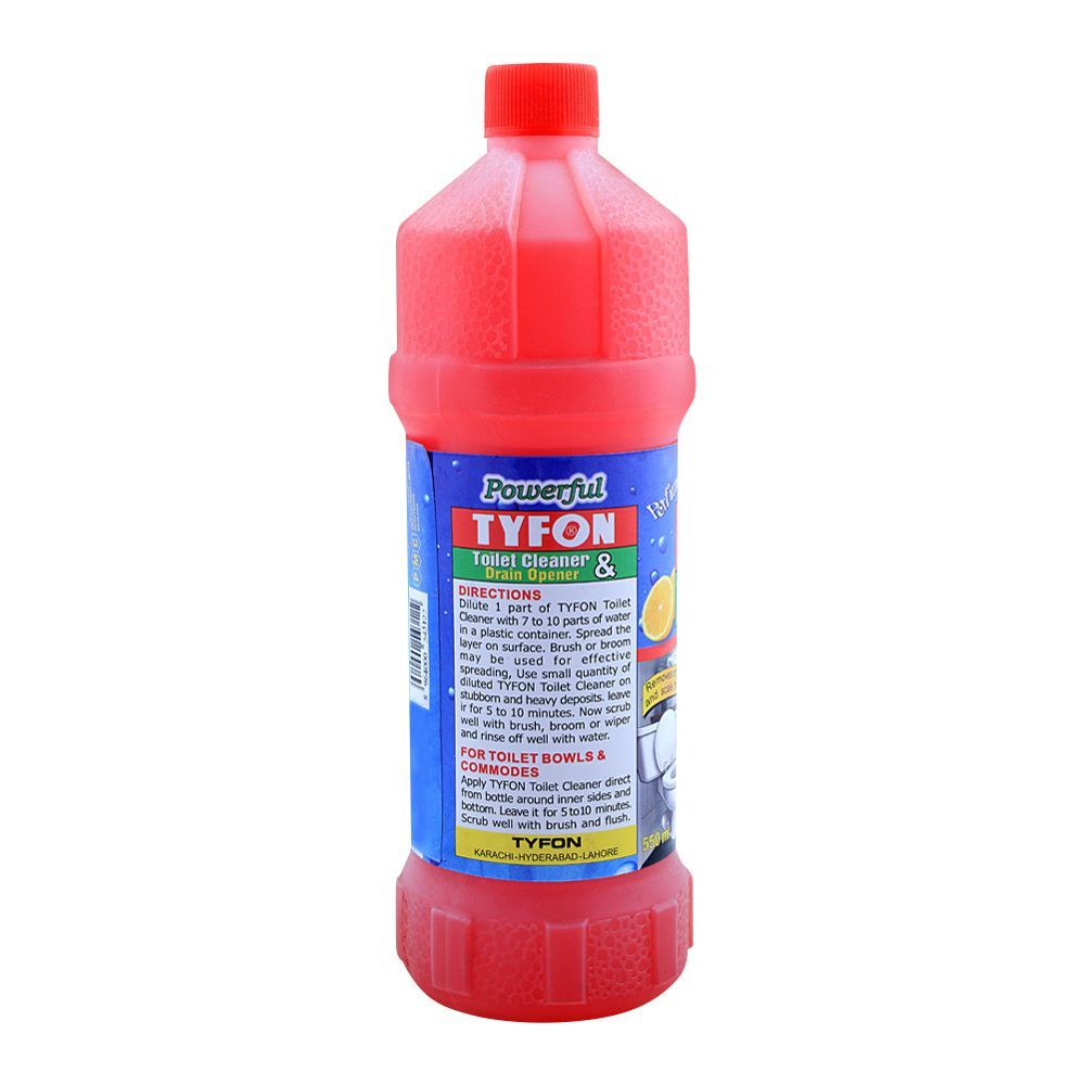 Tyfon Toilet Cleaner & Drain Opener 550ml - Image 2