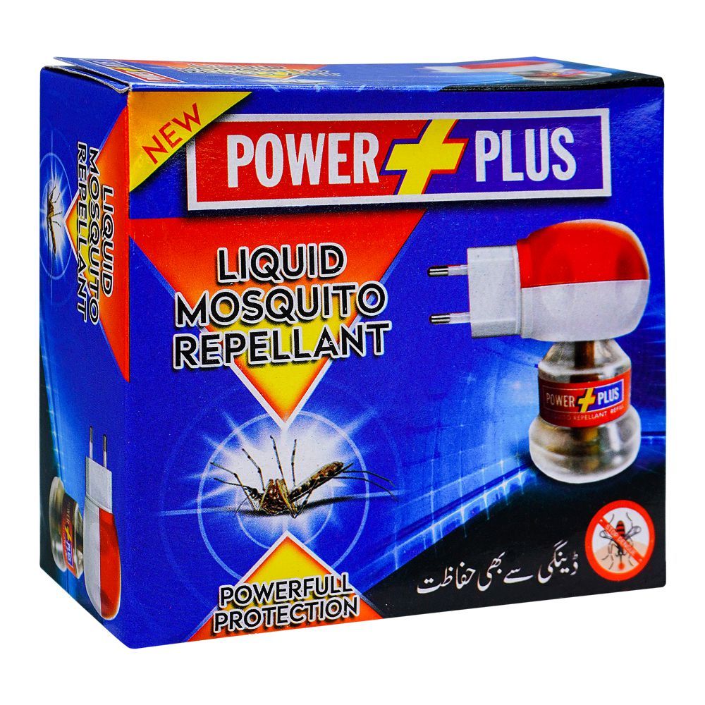 Power Plus Blue Liquid Mosquito Repellant - Main Image