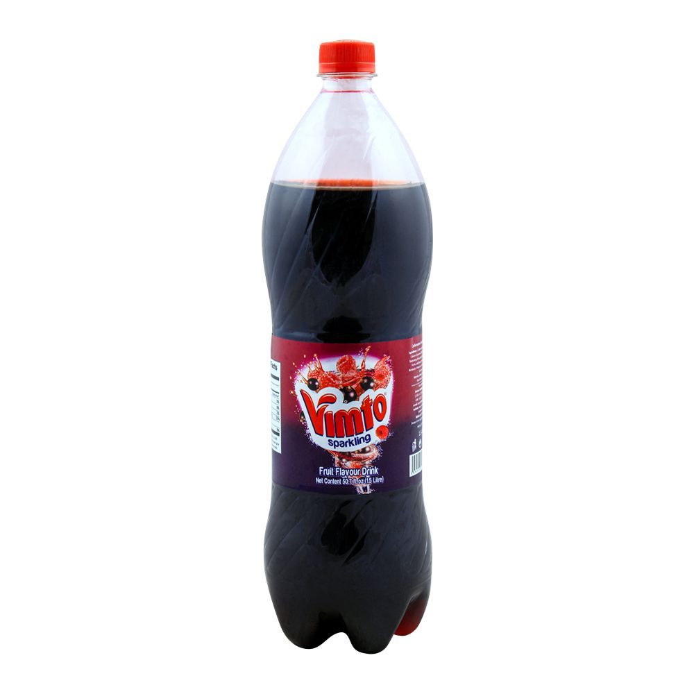 Pakola Vimto Sparkling Fruit Flavour Drink 1.5 Liters, 6 Pieces - Main Image