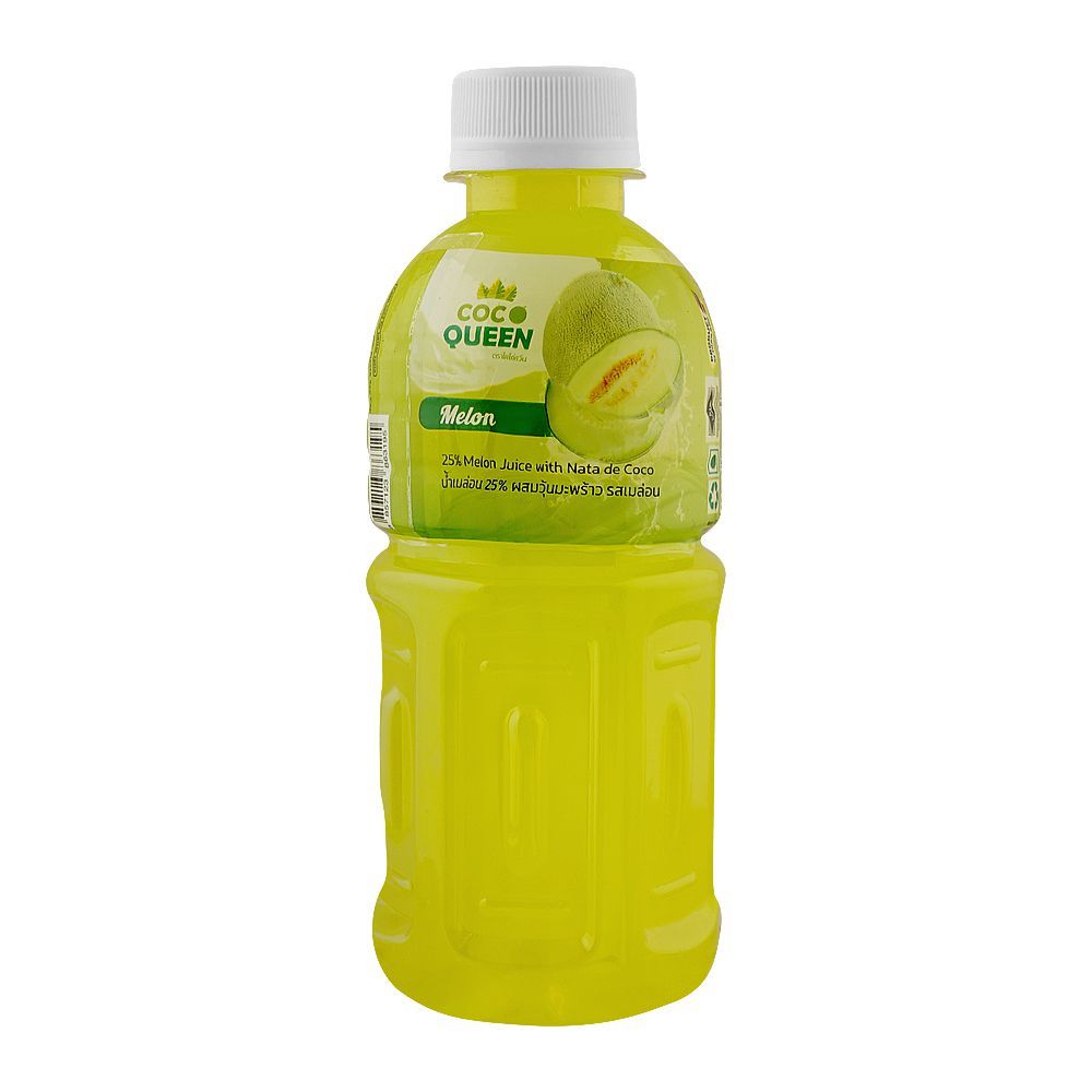 Coco Queen Nata De Coco Melon Juice, 320ml - Main Image