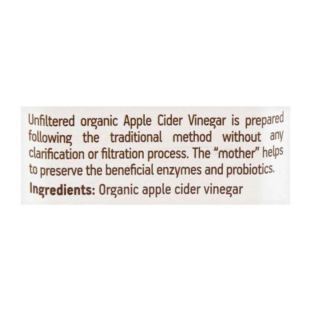 Borges Organic Apple Cider Vinegar, Unfiltered, 500ml - Image 3