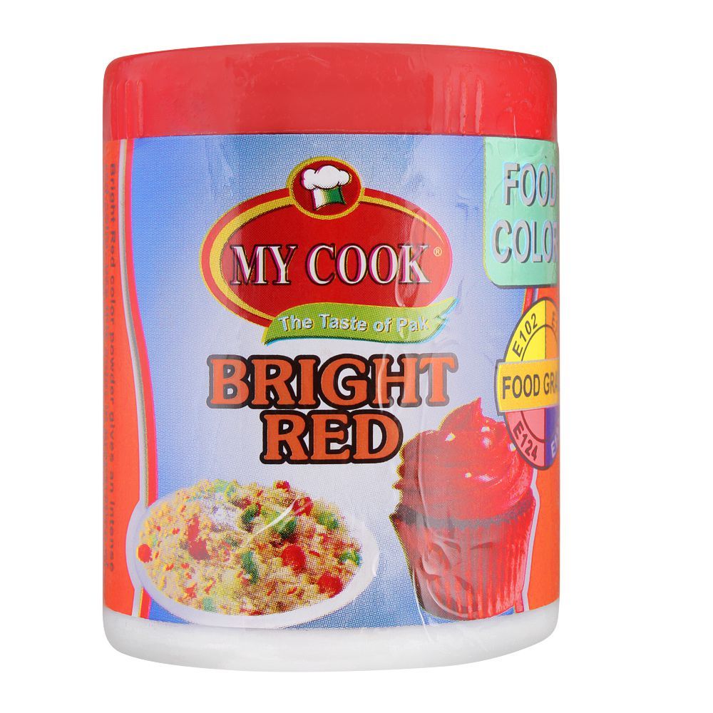 My Cook Bright Red Food Colour, 25g - Main Image