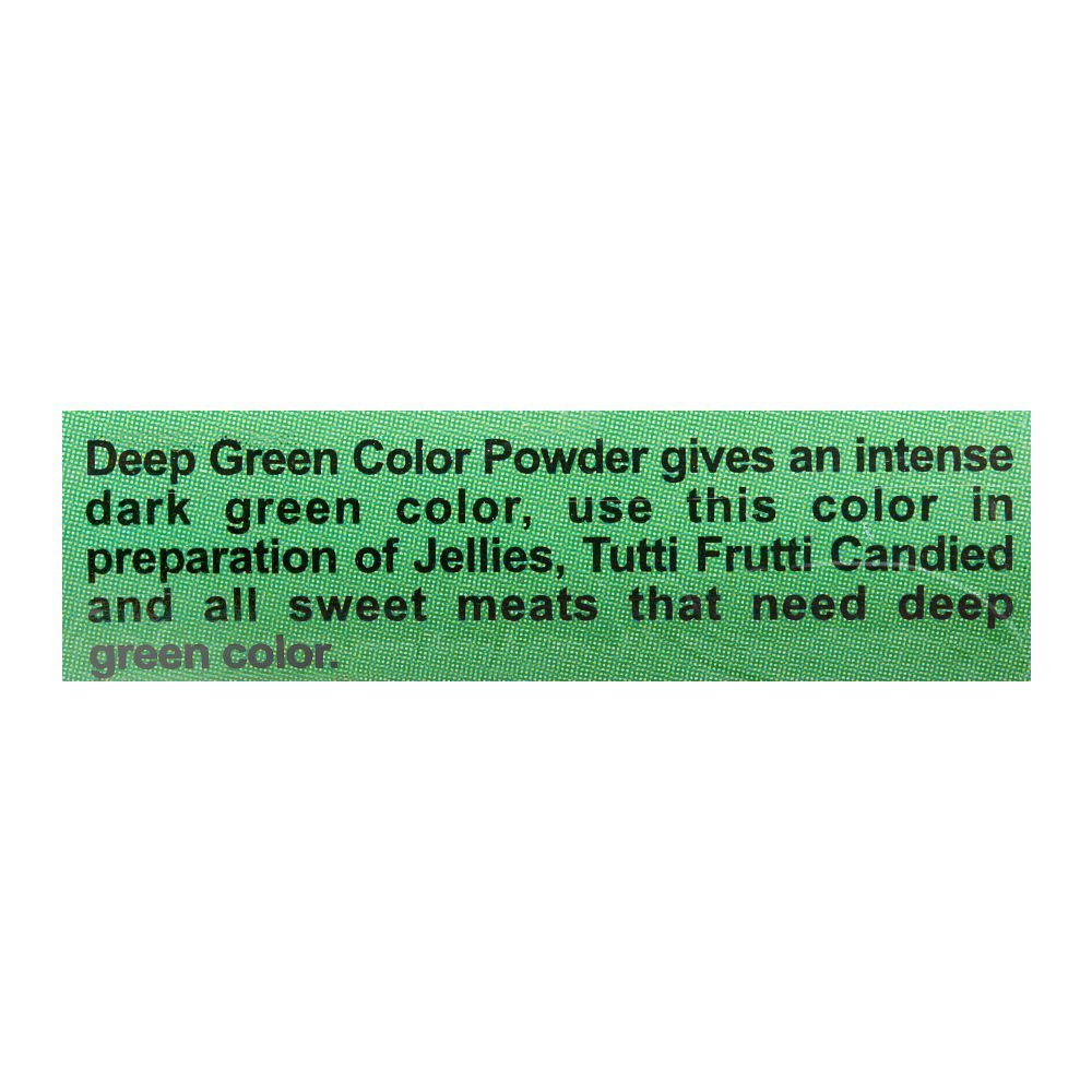 My Cook Deep Green Food Colour, 25g - Image 3