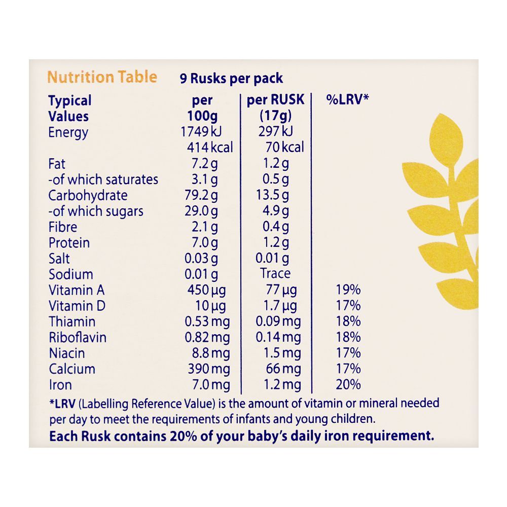 Farley's Rusks, Original, 150g - Image 3