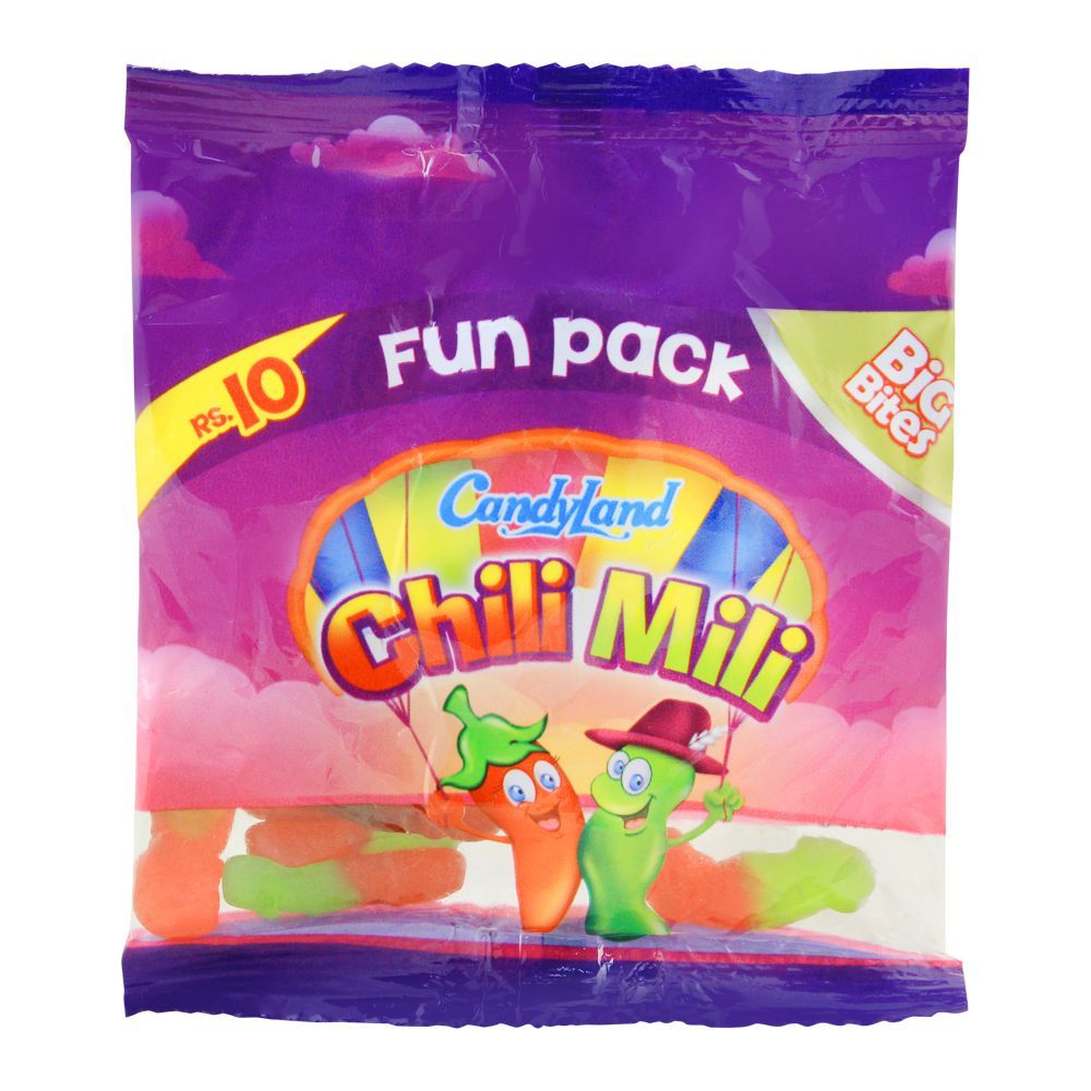 Candyland Chili Mili Jelly, Fun Pack 20g - Main Image