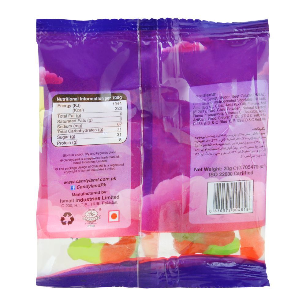 Candyland Chili Mili Jelly, Fun Pack 20g - Image 2