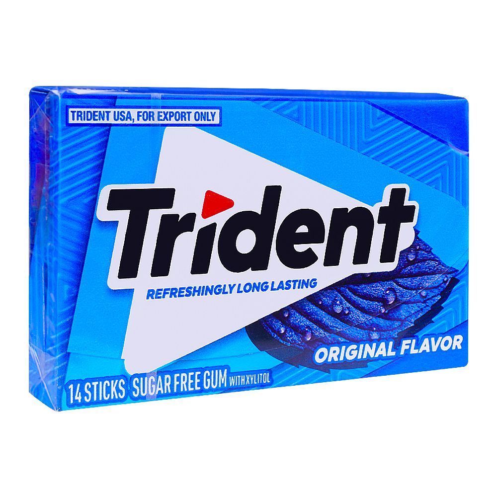 Trident Sugar free Gum Original, 14-Pack - Main Image