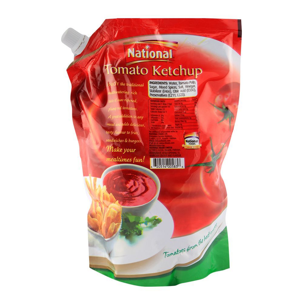 National Ketchup Pouch, 800g - Image 2