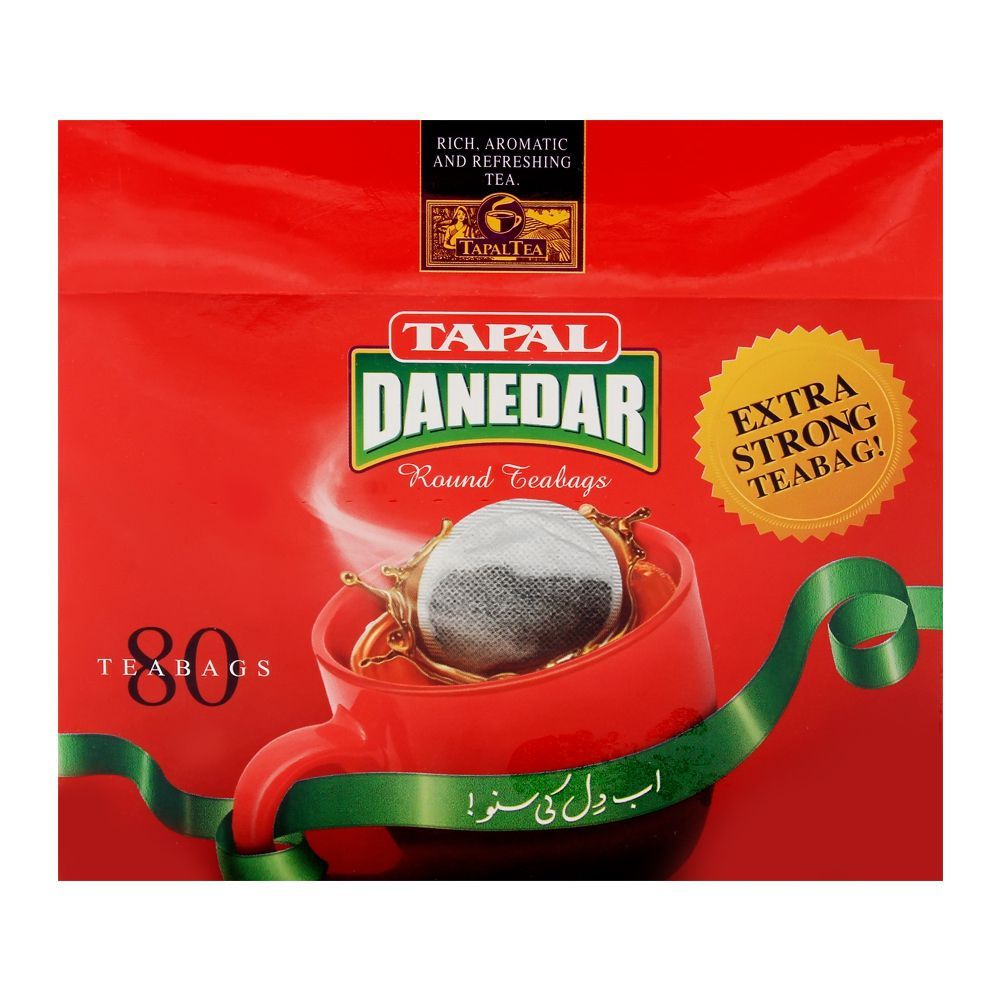 Tapal Danedar Tea Extra Strong Tea Bags 80-Pack - Main Image