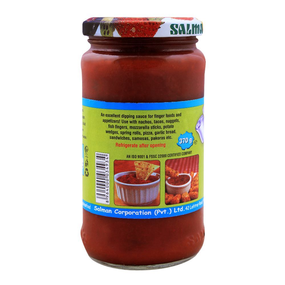 Salmans Chunky Salsa Medium 370g - Image 2