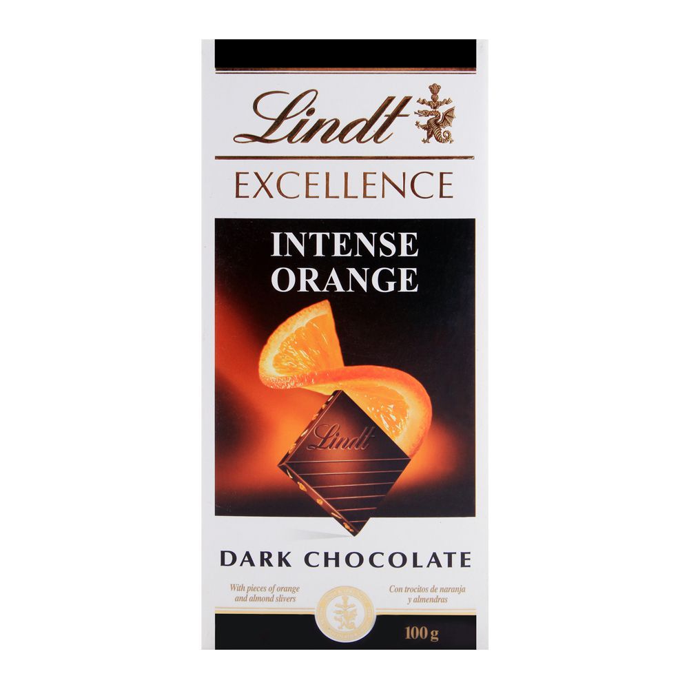 Lindt Excellence Intense Orange 100g - Main Image