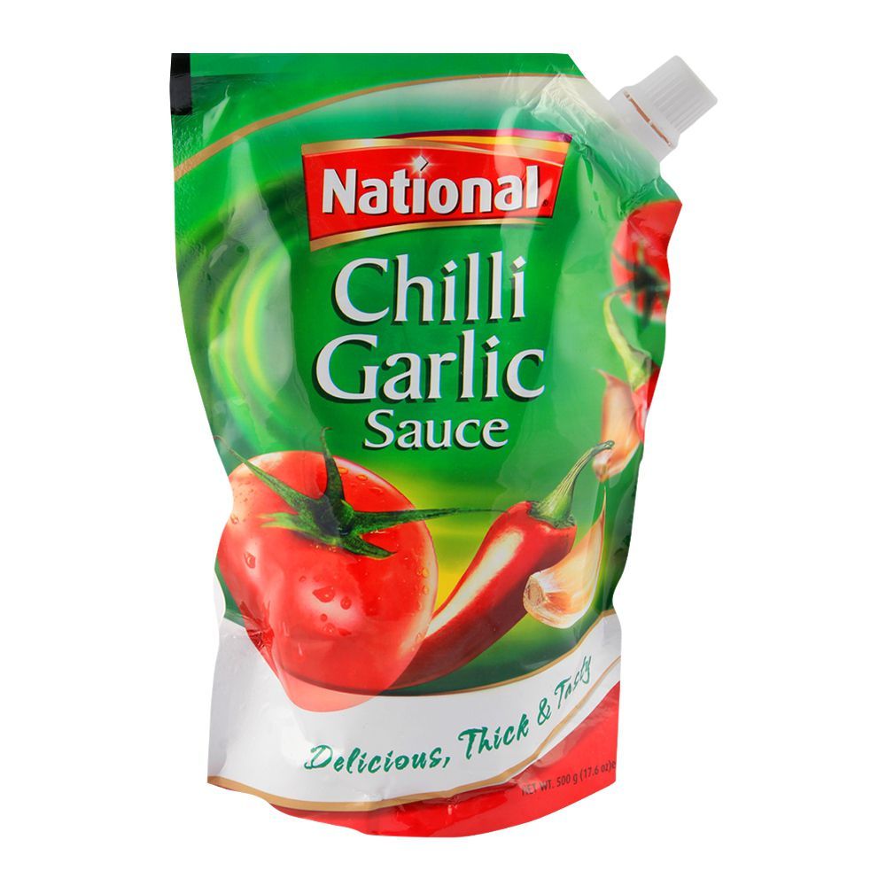 National Chilly Garlic Pouch 500gm - Main Image