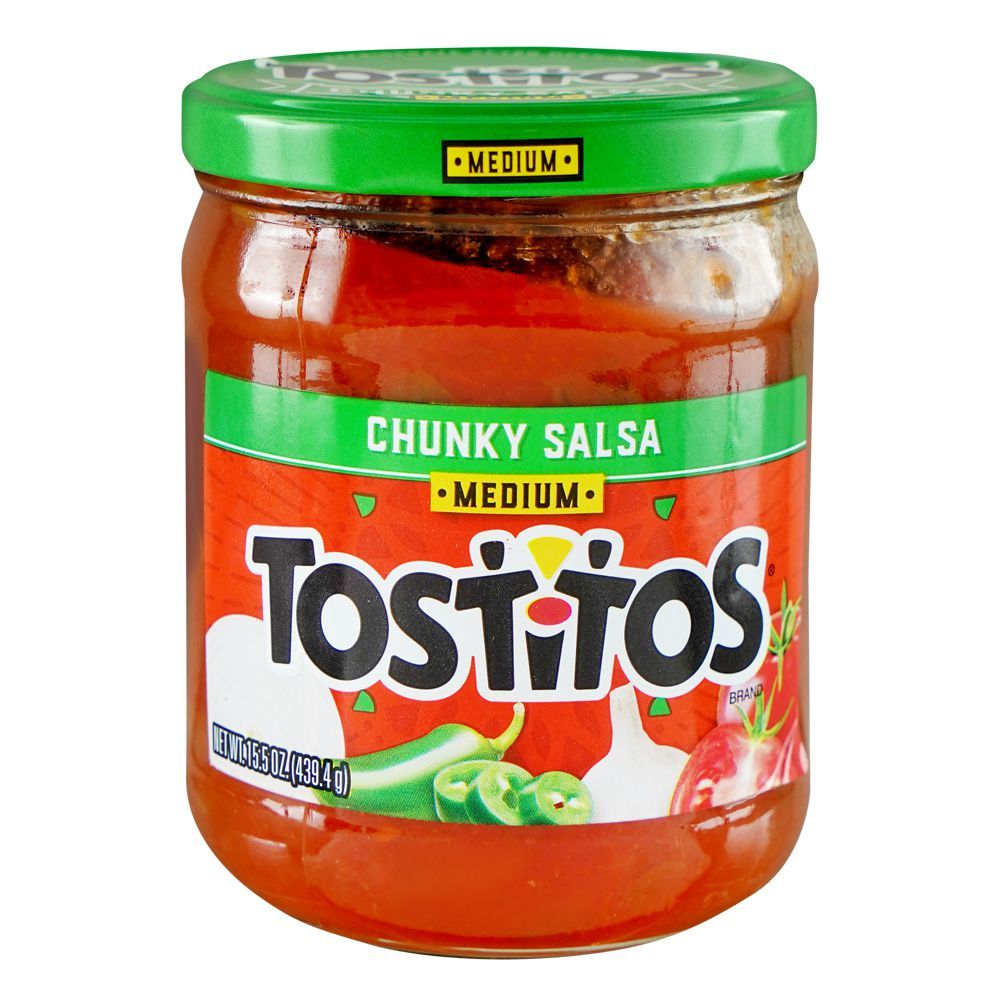 Tostitos Chunky Salsa, Medium, 439.4g - Main Image