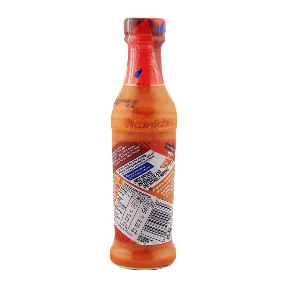 Nando's Extra Hot Peri Peri Sauce 250ml - Image 2