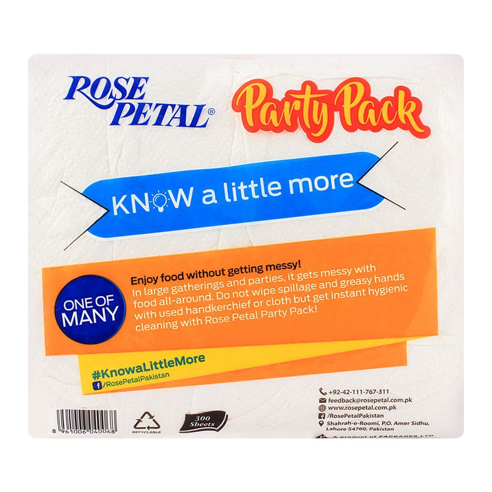 Rose Petal Party Pack White Tissue - Image 3