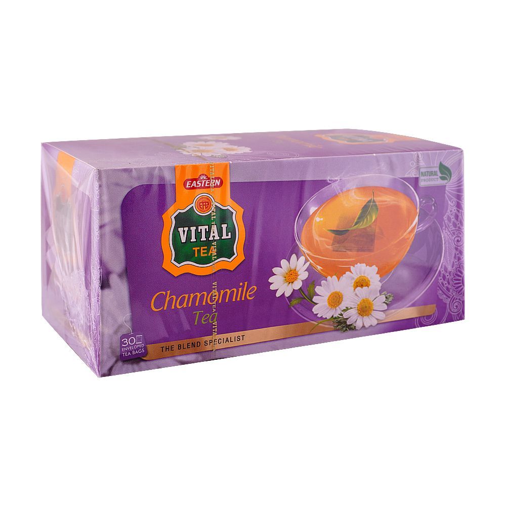 Vital Enveloped Chamomile Tea Bags, 30-Pack - Main Image