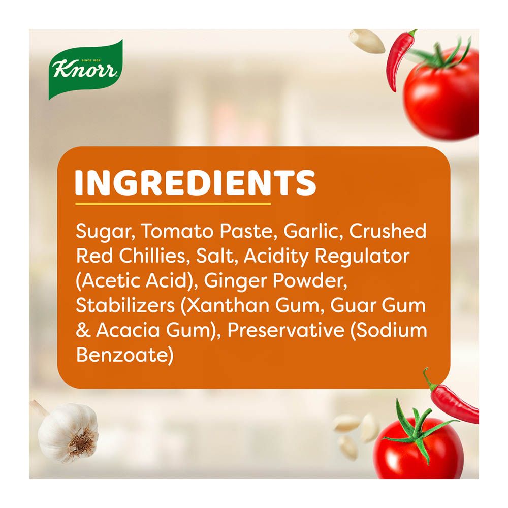 Knorr Chilli Garlic Sauce Pouch 800g - Image 3