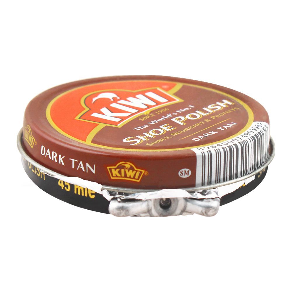 Kiwi Shoe Polish, Dark Tan, 45ml - Image 2