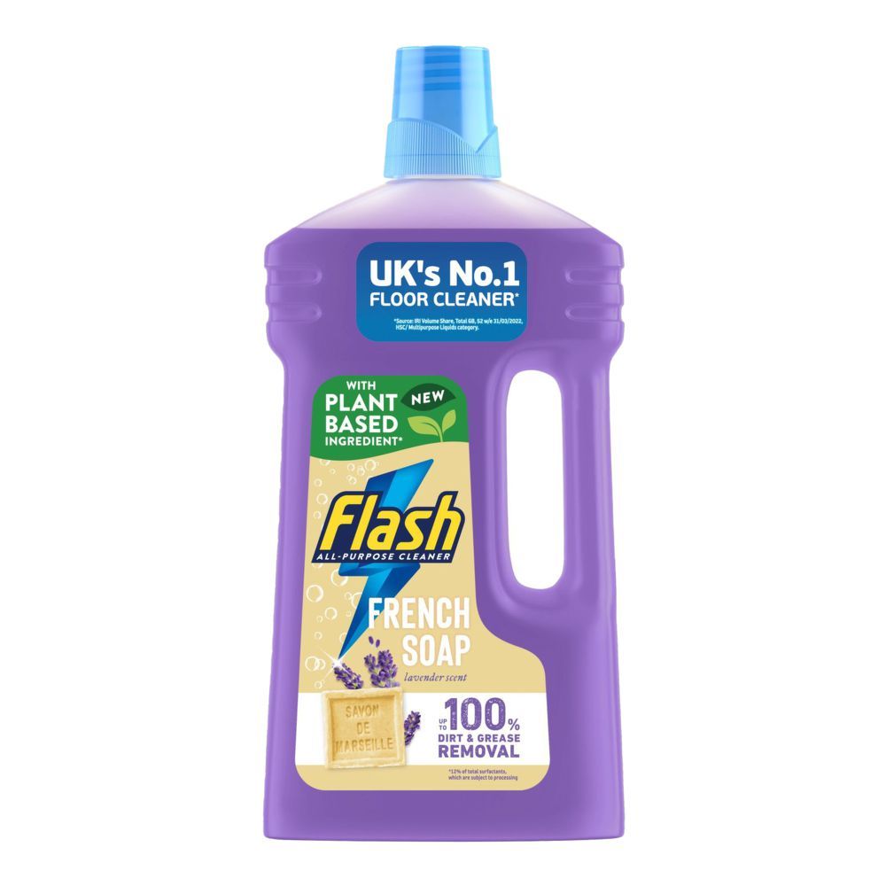 Flash All Purpose Liquid Cleaner French Soap & Lavender, 1 Liter - Main Image