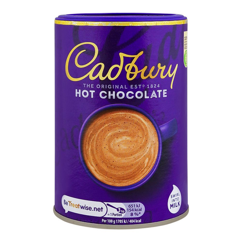 Cadbury Hot Chocolate Powder, 250g - Main Image