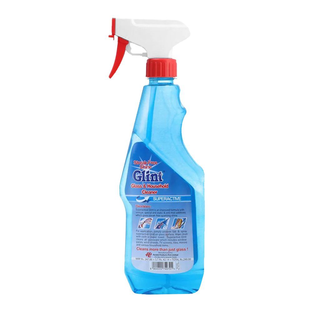 Glint Glass & Household Cleaner Spray, 500ml - Image 2