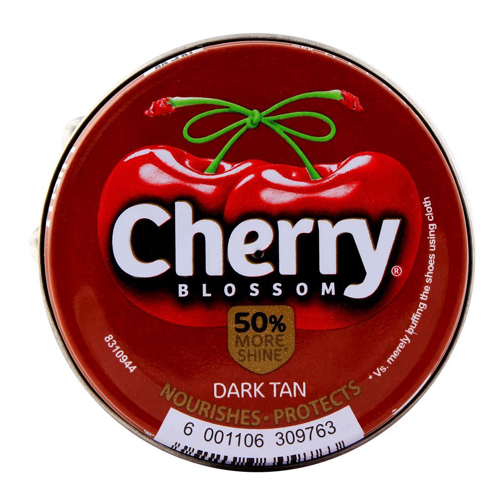 Cherry Blossom Dark Tan Shoe Polish, 42ml - Image 2