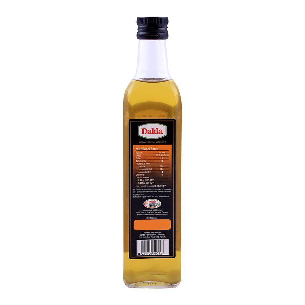 Dalda Pomace Olive Oil 500ml - Image 2