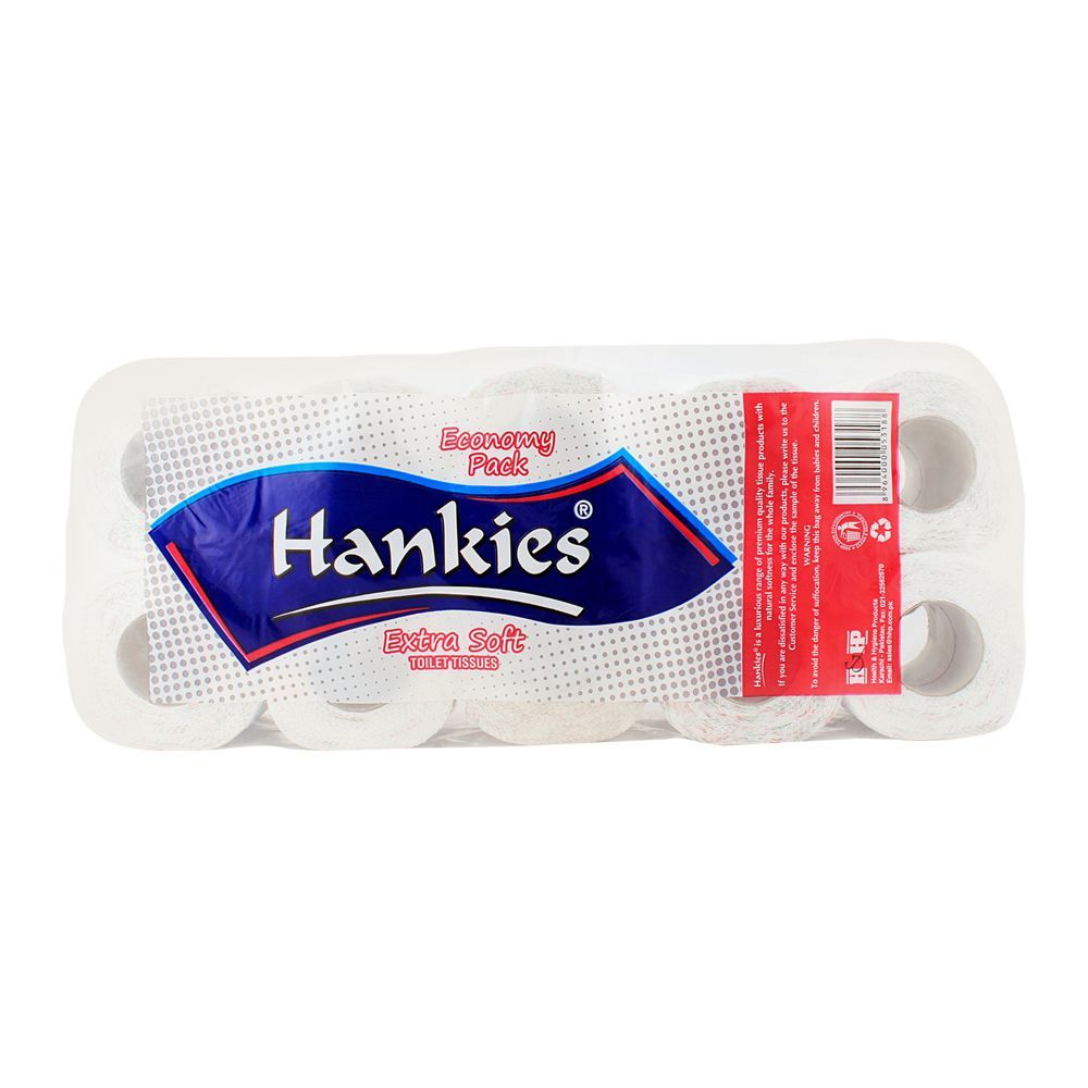 Hankies Toilet Tissue Roll, 10-Pack - Main Image