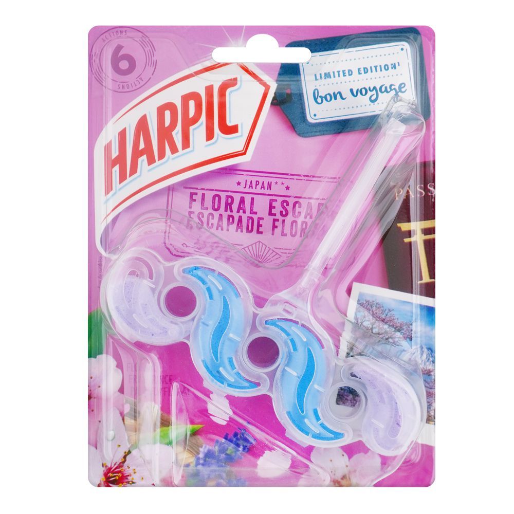 Harpic Toilet Block Floral Escape, 35g - Main Image