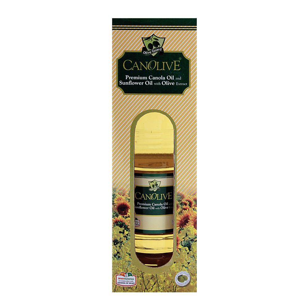 Canolive Premium Canola And Sunflower Oil 1 Litre Bottle - Main Image