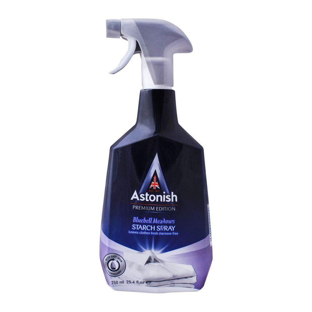 Astonish Starch Spray Trigger, Bluebell Meadows, 750ml - Main Image