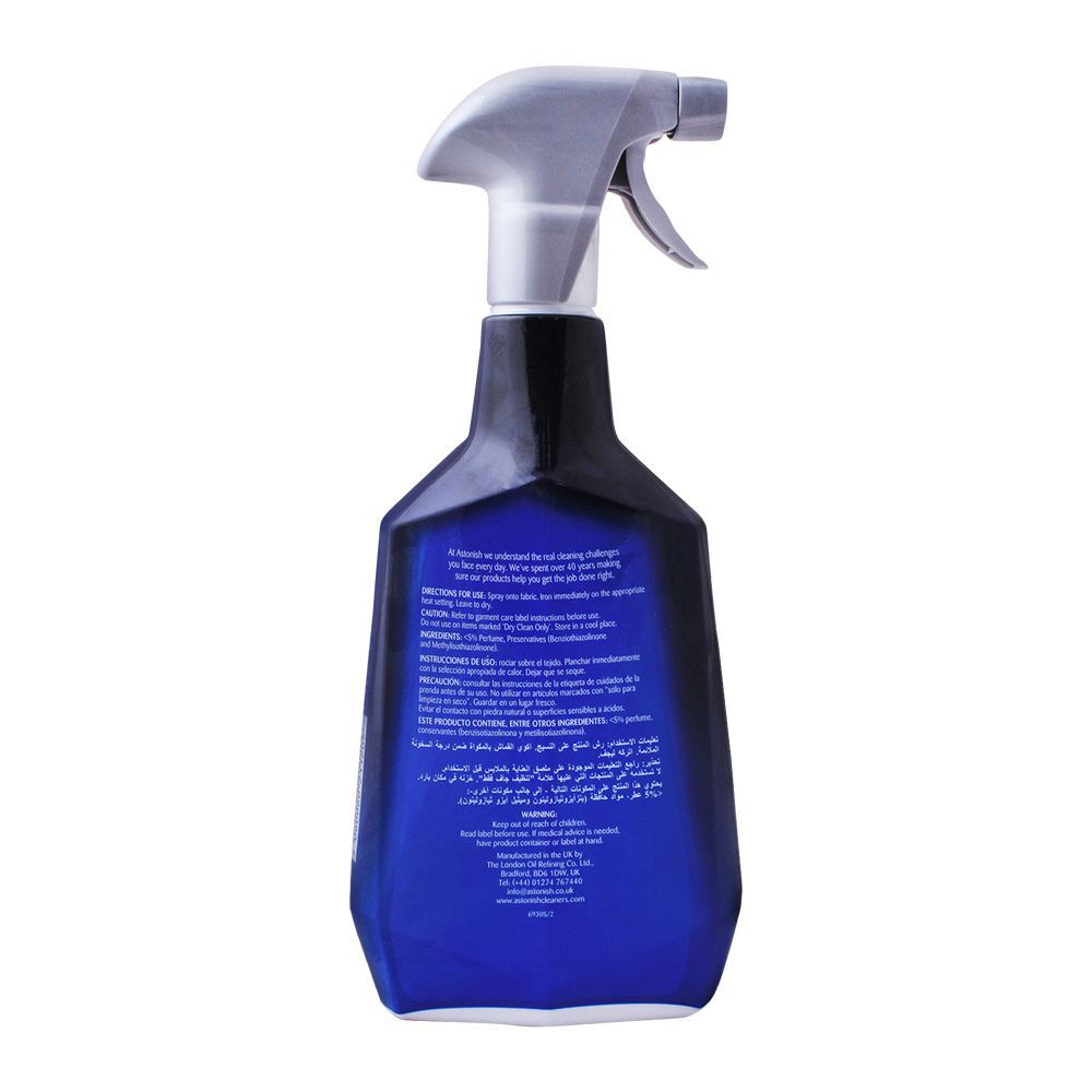 Astonish Starch Spray Trigger, Bluebell Meadows, 750ml - Image 2