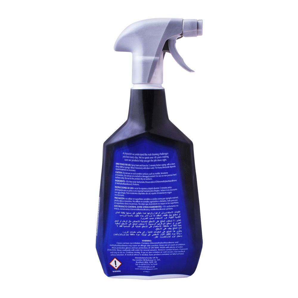 Astonish Bathroom Cleaner Trigger, Fresh Breeze, 750ml - Image 2