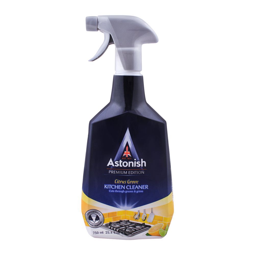 Astonish Kitchen Cleaner Trigger, Citrus Grove, 750ml - Main Image