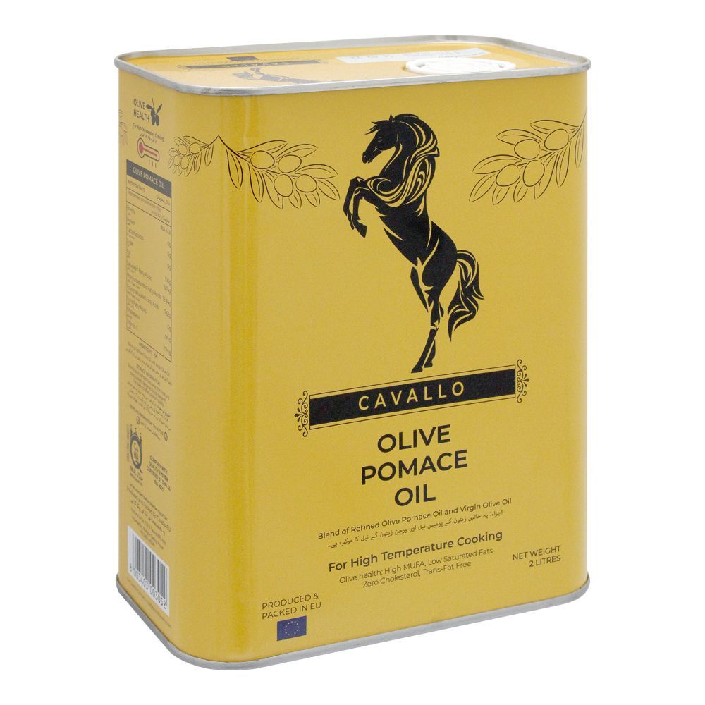 Cavallo Olive Pomace Oil, 2 Liters - Main Image