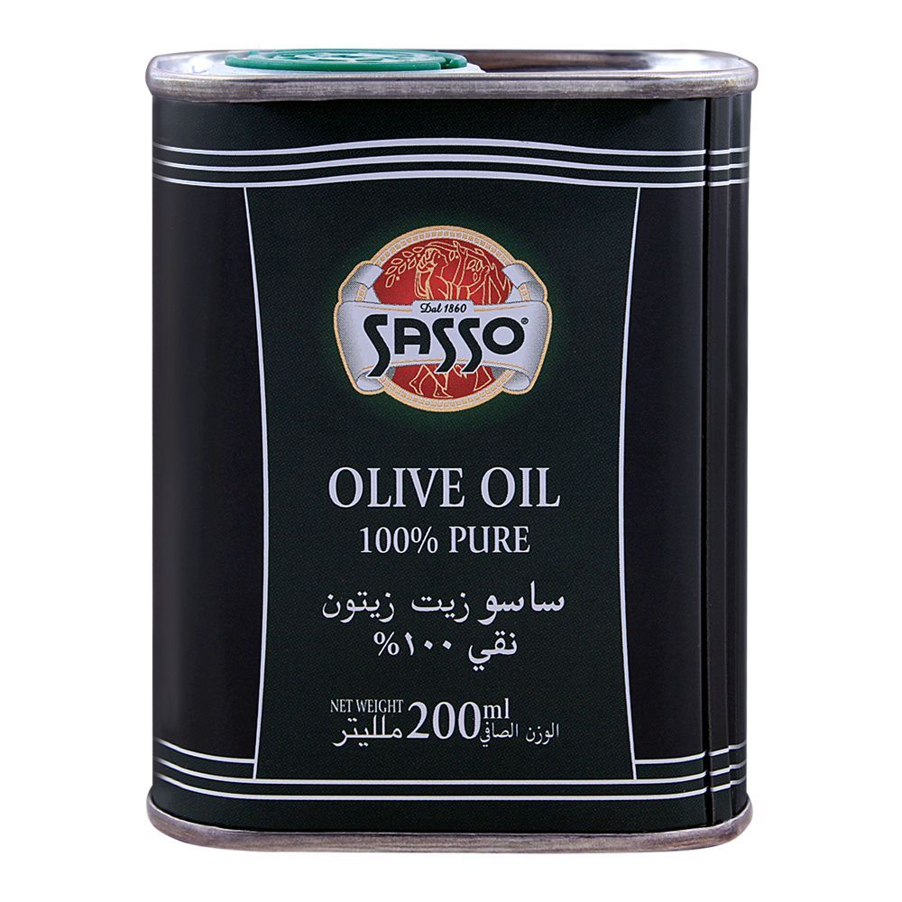 Sasso Olive Oil 200ml Tin - Main Image