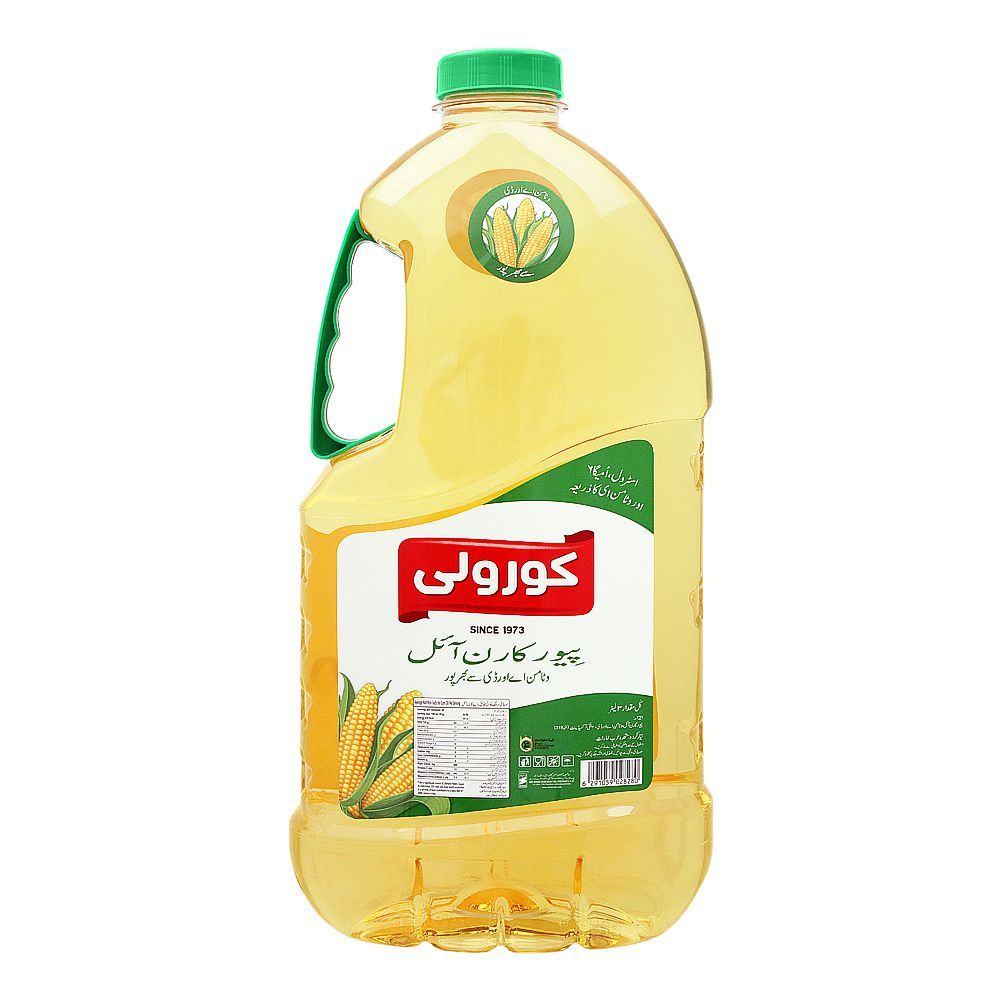 Coroli Pure Corn Oil, 3 Litres - Image 2