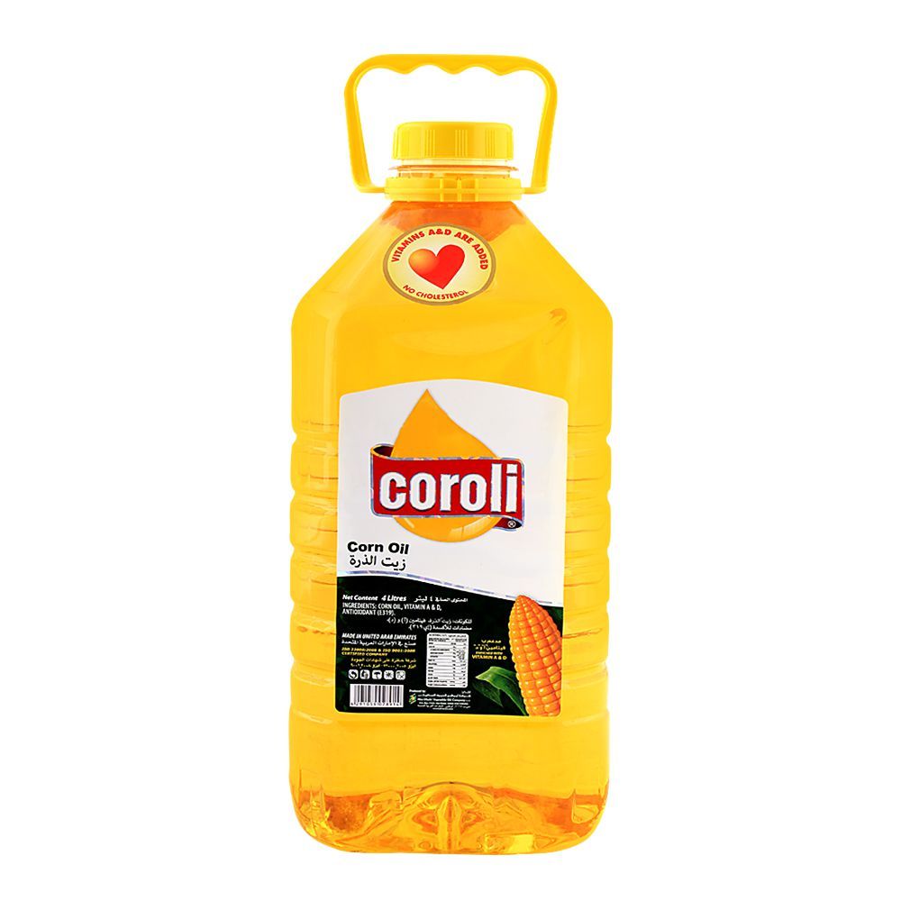 Coroli Corn Oil 4 Litres - Main Image