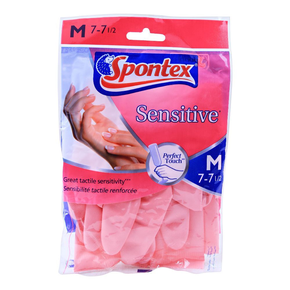 Spontex Sensitive Hand Gloves, Medium - Main Image