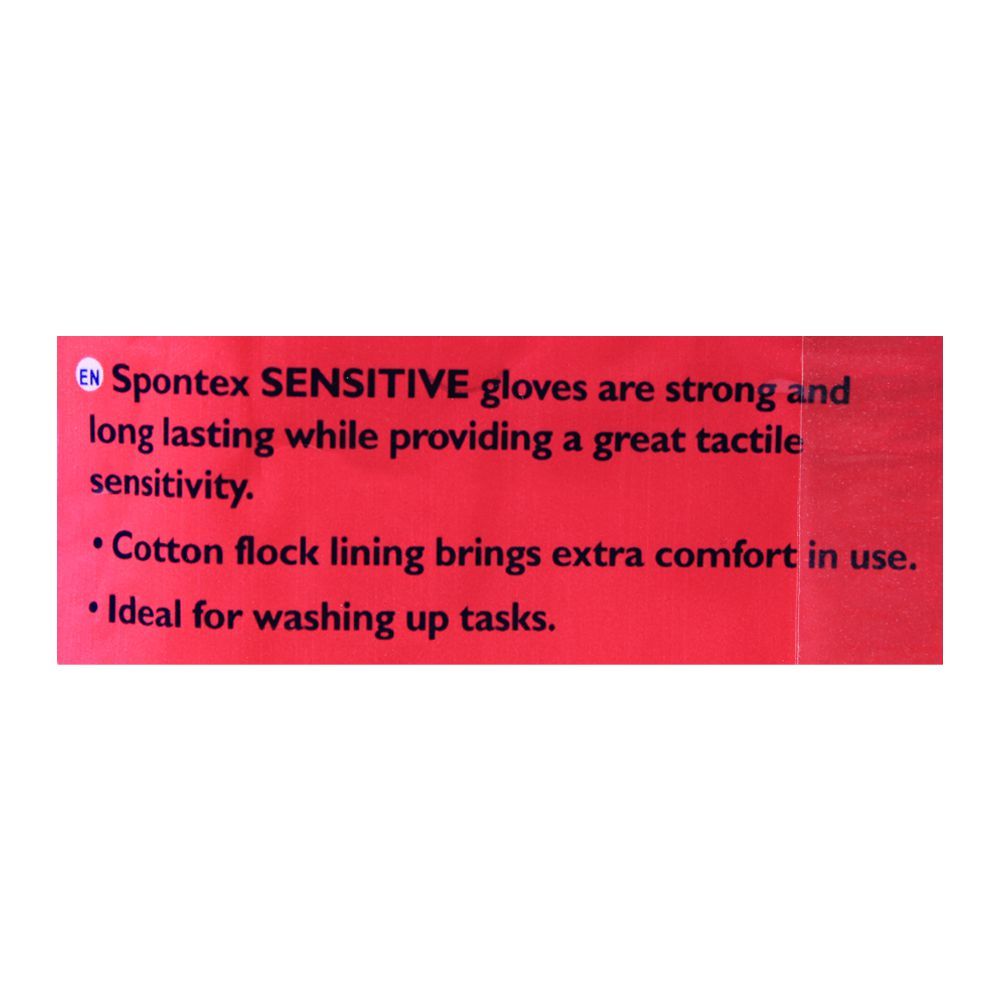 Spontex Sensitive Hand Gloves, Medium - Image 3