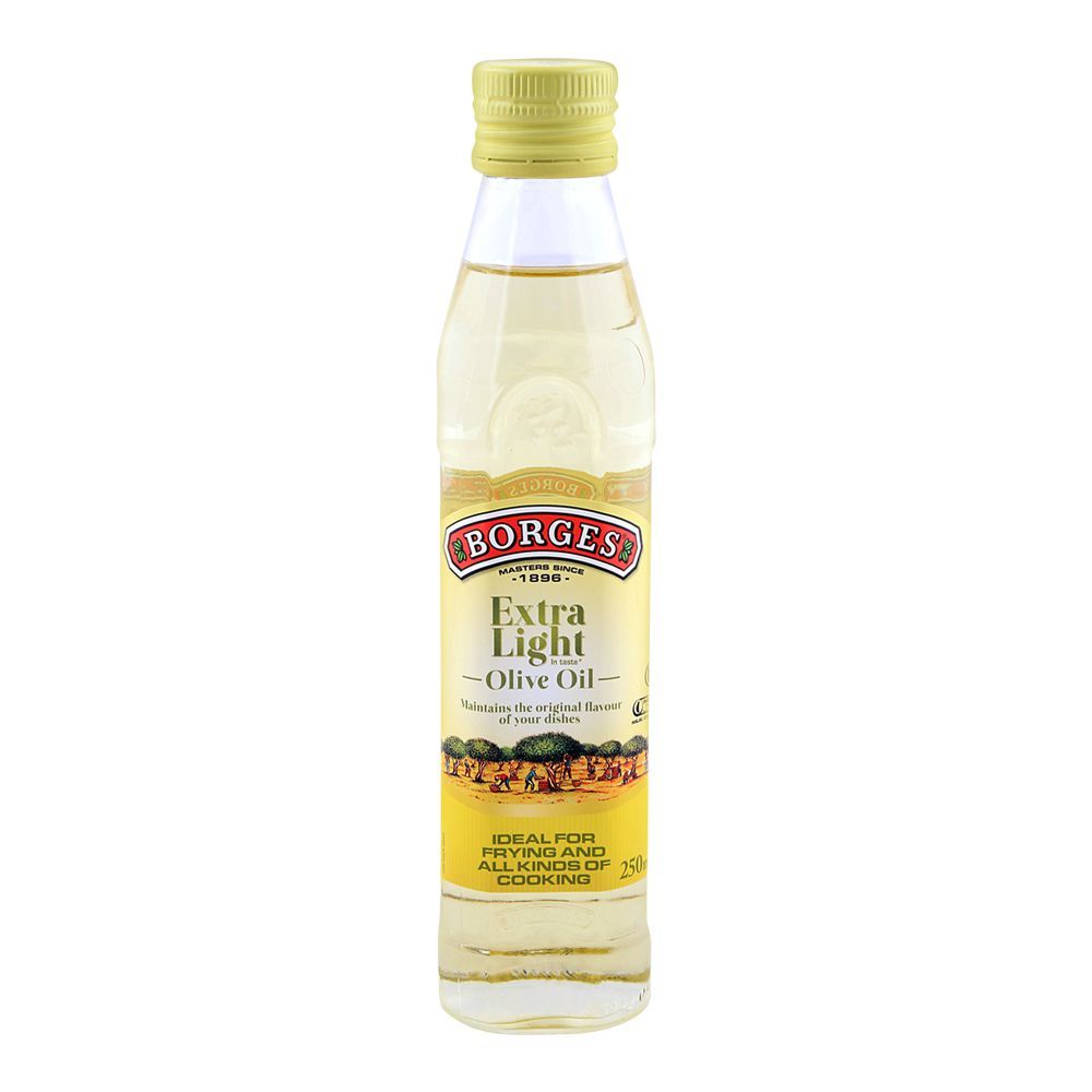 Borges Olive Oil Extra Light 250ml Bottle - Main Image