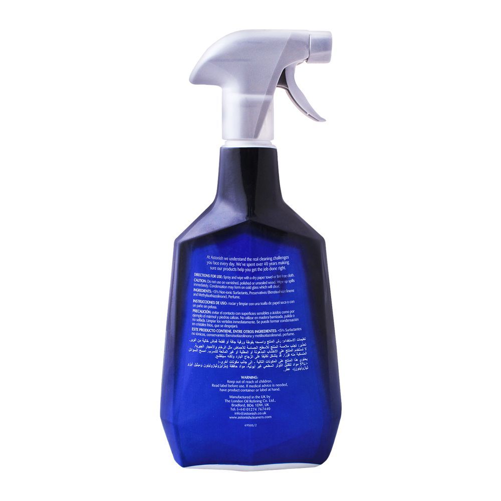 Astonish Window & Glass Cleaner Trigger 750ml - Image 2