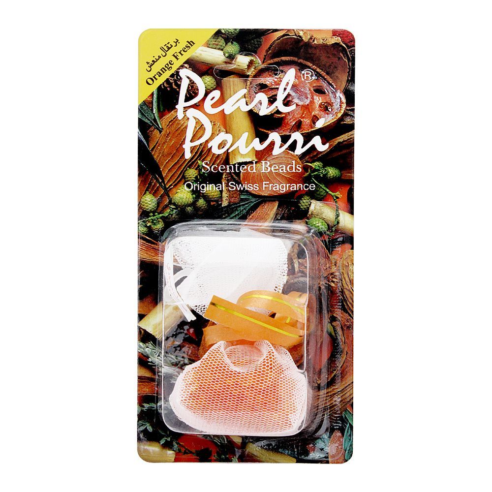 Pearl Pourri Scented Beads, Orange Fresh - Main Image