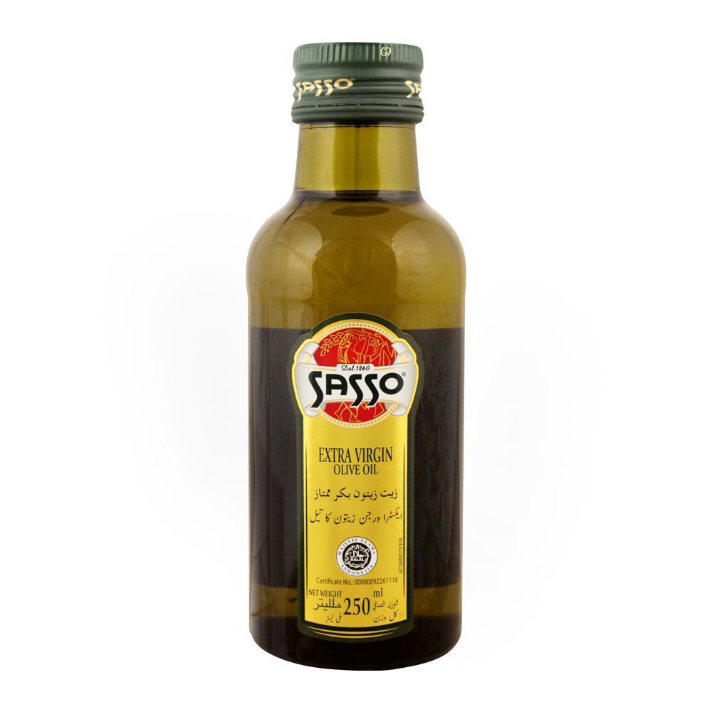 Sasso Extra Virgin Olive Oil, Bottle, 250ml - Main Image