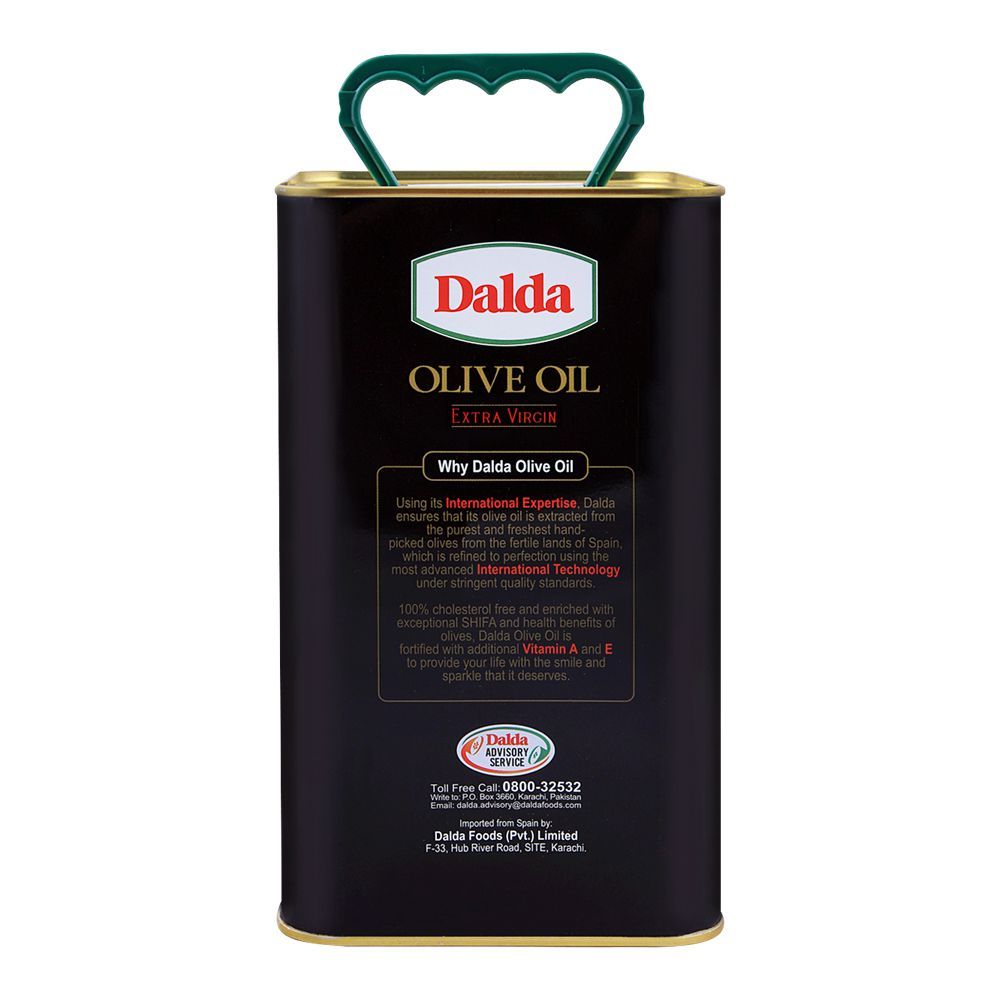 Dalda Extra Virgin Olive Oil 3 Litres - Image 2