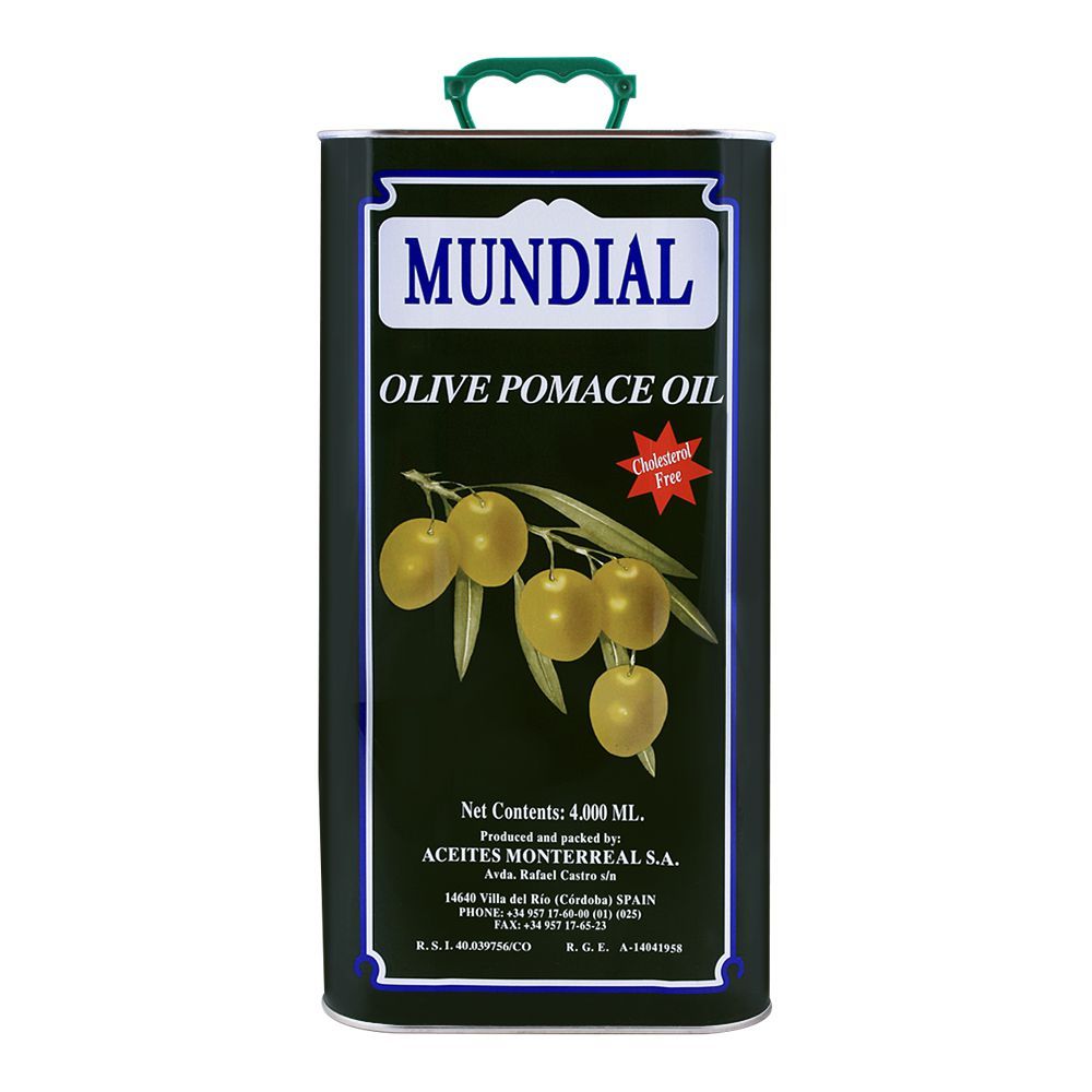 Mundial Olive Pomace Oil 4 Litres - Main Image